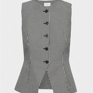 Wilfred Regal Vest - Gingham
